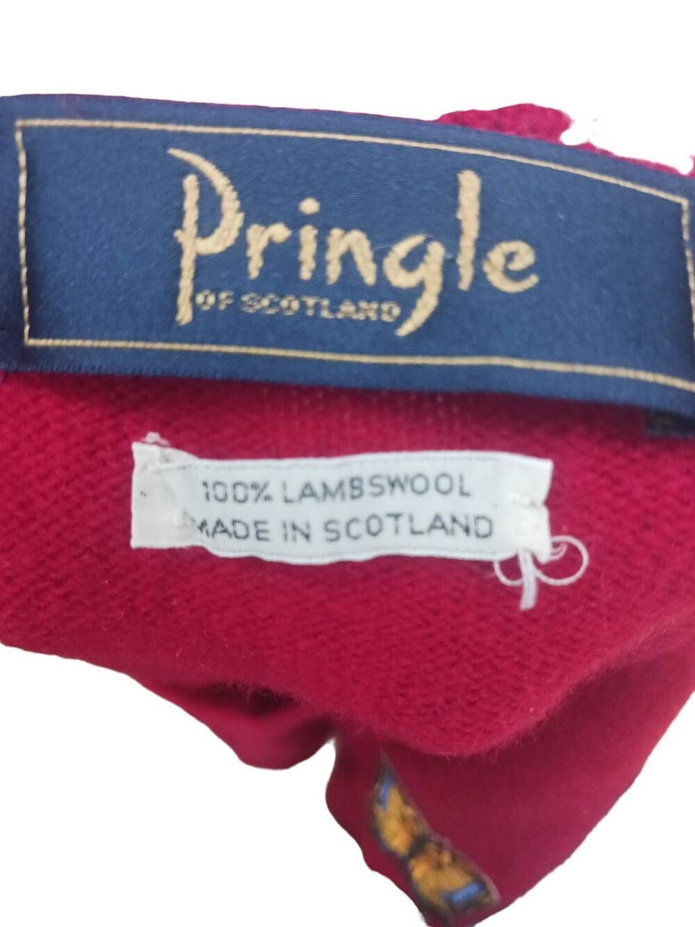 Scottish wool butterfly sweater Pringle of Scotland - Picture 2 of 4